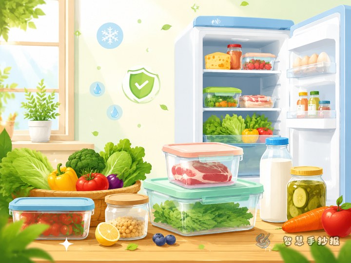 家庭食物怎样保存才安全手抄报内容怎么写 - Related topic thumbnail