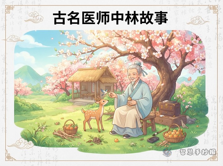 董奉与杏林春暖手抄报怎么画又怎么写 - 相关内容封面