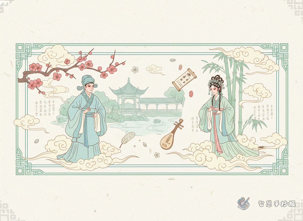 How to Make a Kunqu Handwritten Newspaper Look More Elegant - Poster topic cover image