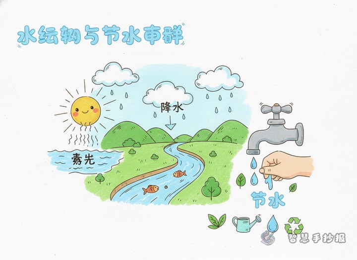 Why Is There More Water in Rivers After Rain? How to Explain Evaporation, Rainfall, and Saving Water in a Handwritten Newspaper - Related topic thumbnail