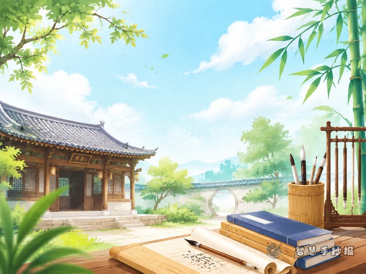 古代书院与求学精神手抄报怎么写 - 中国古代书院与求学精神手抄报手抄报封面