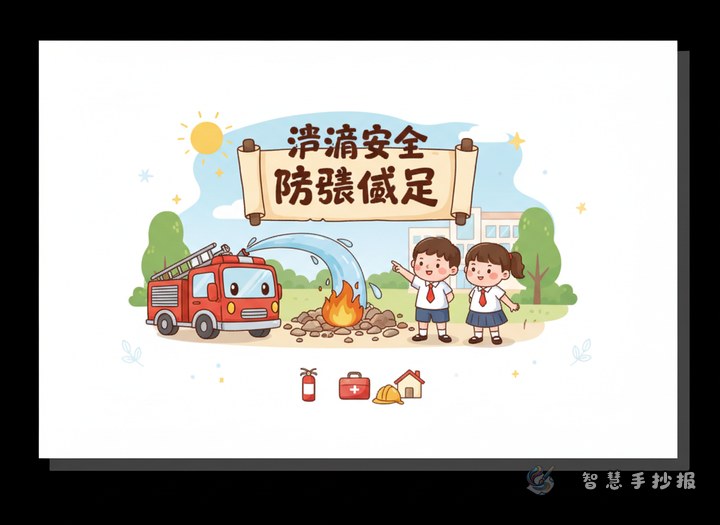 地震后防火减灾手抄报写什么内容更实用 - 相关内容封面