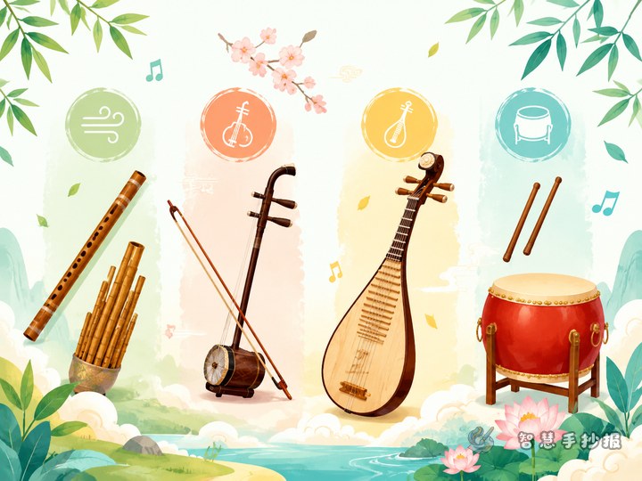 How to Design a Traditional Chinese Instruments Handwritten Newspaper by Playing Methods - Related topic thumbnail