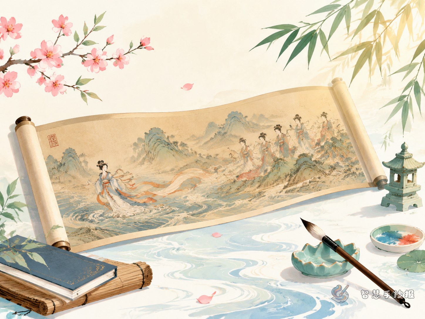 What can I write on a Luoshen Fu Tu handwritten newspaper? - Poster topic cover image