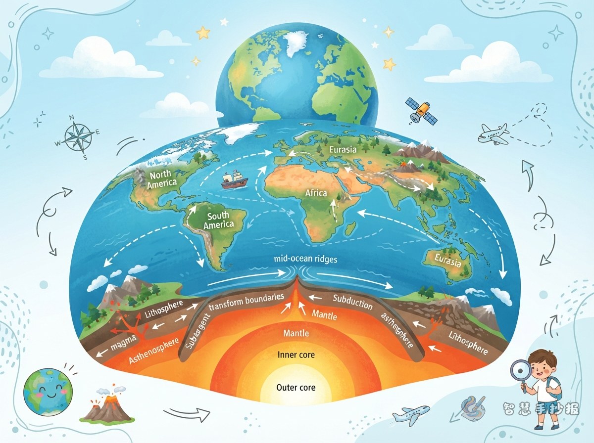 What Evidence Supports Continental Drift? A Plate Tectonics Poster Guide - Poster topic cover image