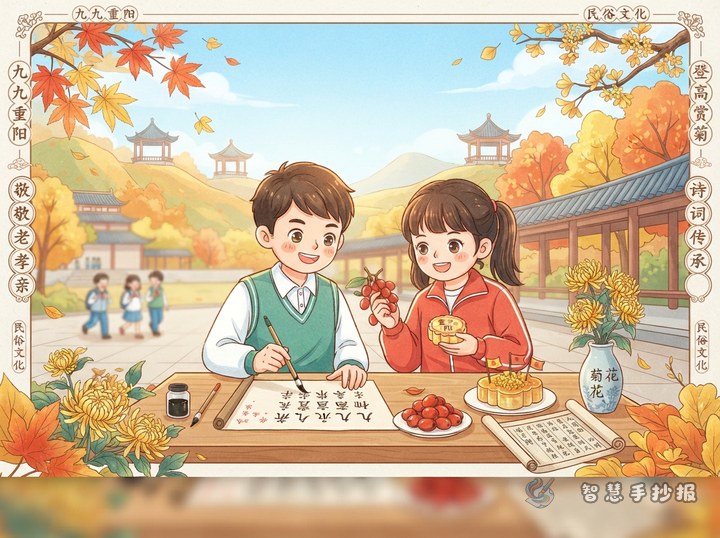 How to Write a Double Ninth Festival Poster with Poems, Customs, and Respect for Elders - Related topic thumbnail