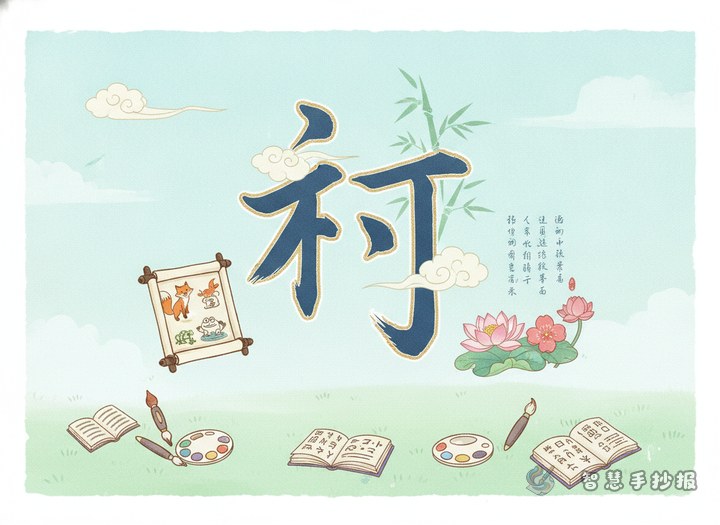 汉字之美手抄报可以写哪些内容 - 相关内容封面