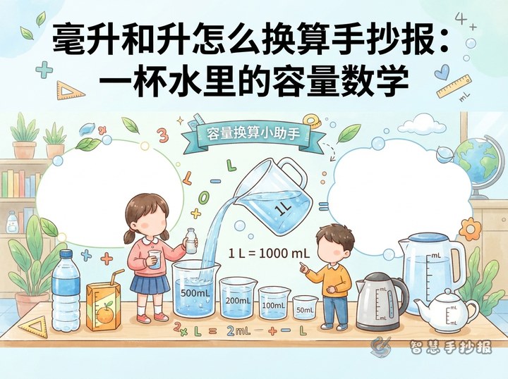 How to Make a Liters-and-Milliliters Math Poster: Capacity in a Cup - Related topic thumbnail