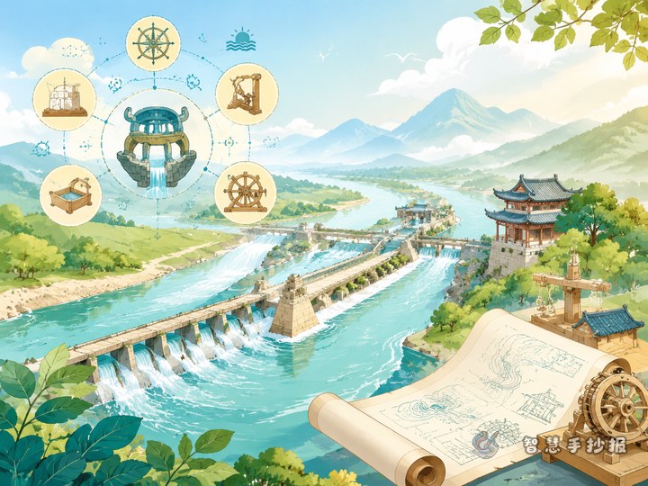 What should I include in a Dujiangyan handwritten newspaper about ancient Chinese technology? - Related topic thumbnail