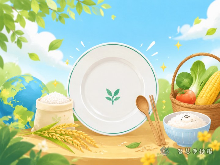 校园节约粮食手抄报怎么设计出&ldquo;光盘行动&rdquo;主题感 - 相关内容封面