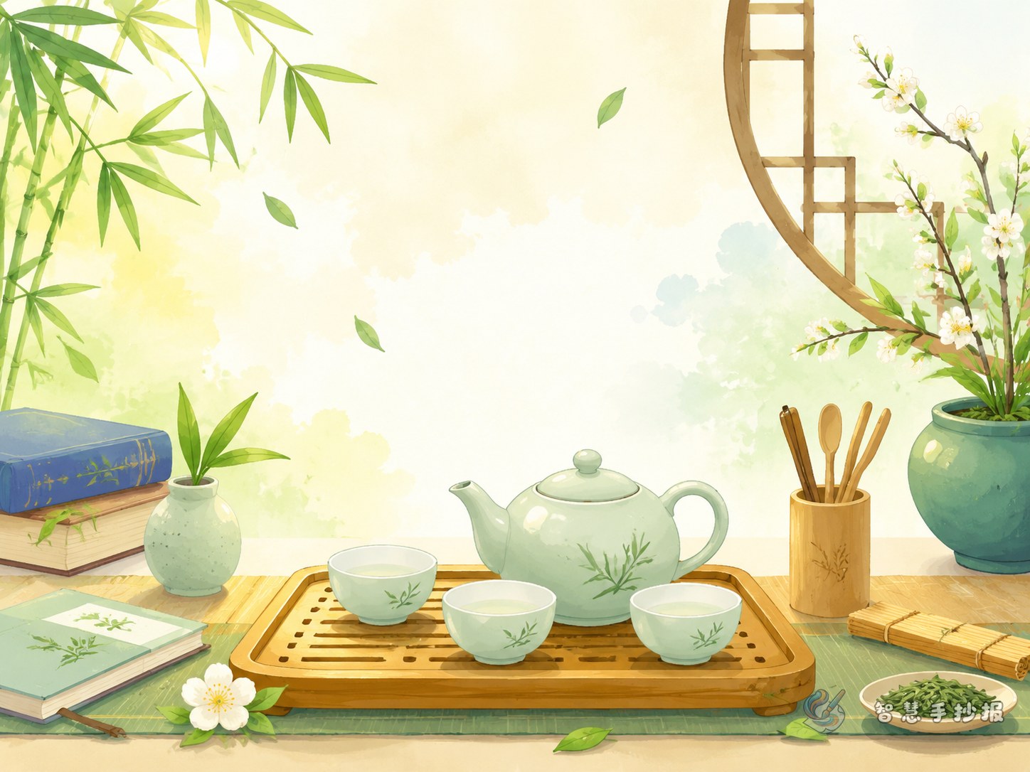 How to Make a Tea Culture and Etiquette Handwritten Newspaper? - Poster topic cover image