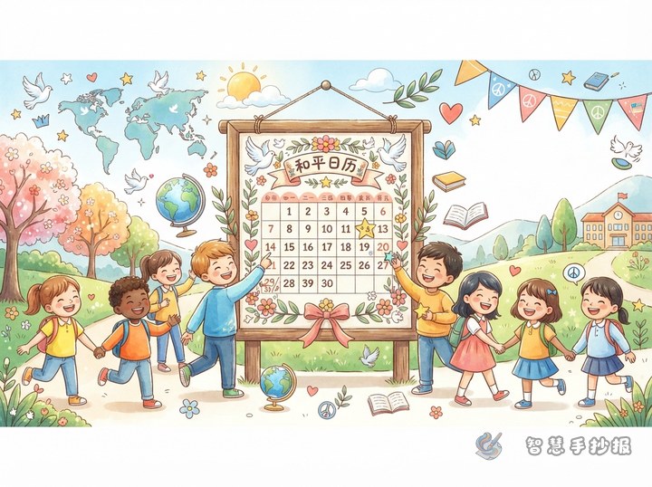 International Friendship and World Peace Poster: Build a &ldquo;Peace Calendar&rdquo; - Related topic thumbnail