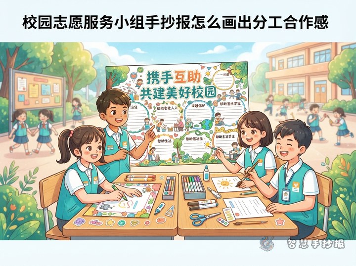 How to Show Teamwork in a School Volunteer Handwritten Newspaper - Related topic thumbnail