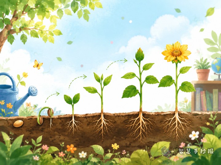 植物的一生怎么画进手抄报更清楚好看？ - 相关内容封面