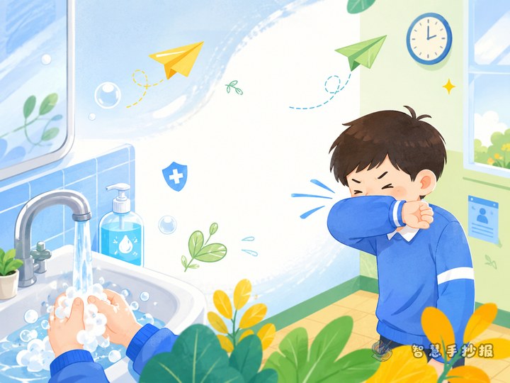 How to Make a Recess Handwashing and Coughing Etiquette Poster - Related topic thumbnail