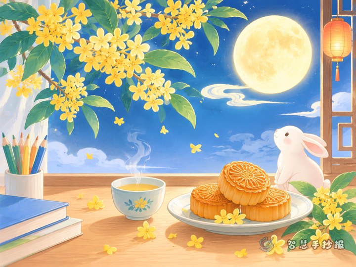 Can I Draw Osmanthus on a Mid-Autumn Festival Poster? What to Write About Its Fragrance and Reunion - Related topic thumbnail