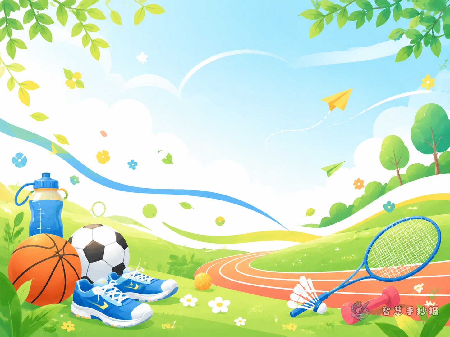 How to design a lively sports and healthy living poster - Poster topic cover image
