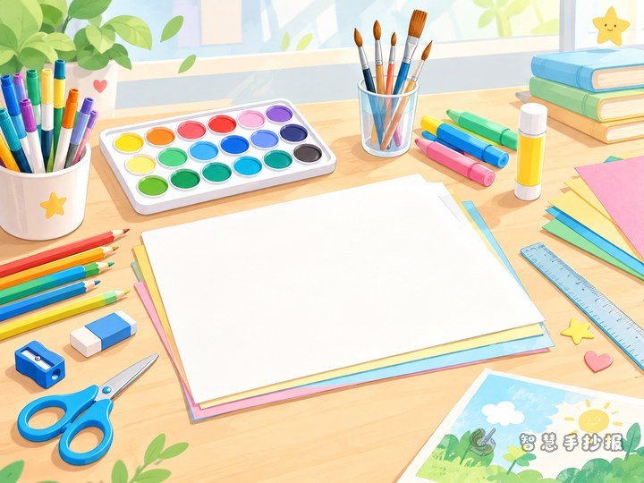 What Supplies Do You Need for Your First Handwritten Poster? A Beginner Tool List - Preview of Essential Art Tools and Paper Selection Guide for Posters series