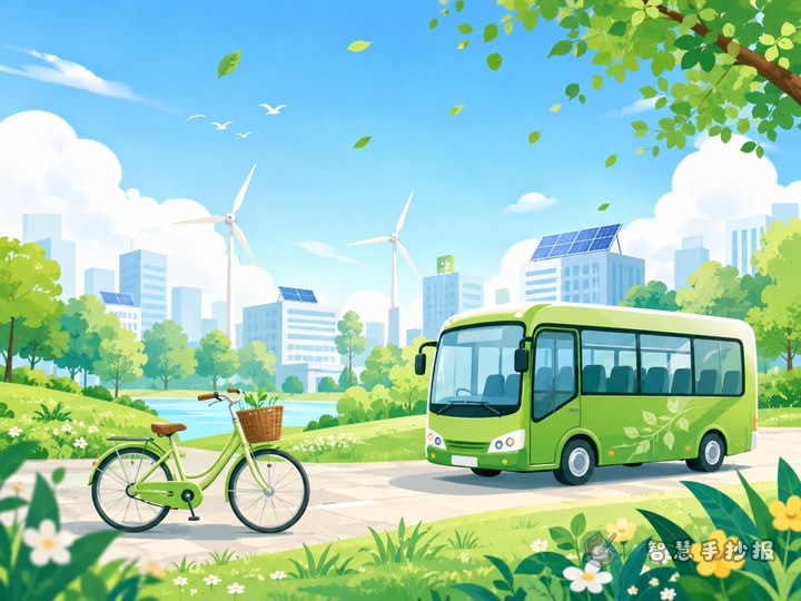 How to Make a Handwritten Newspaper About Green Travel and Low-Carbon Commuting - Related topic thumbnail
