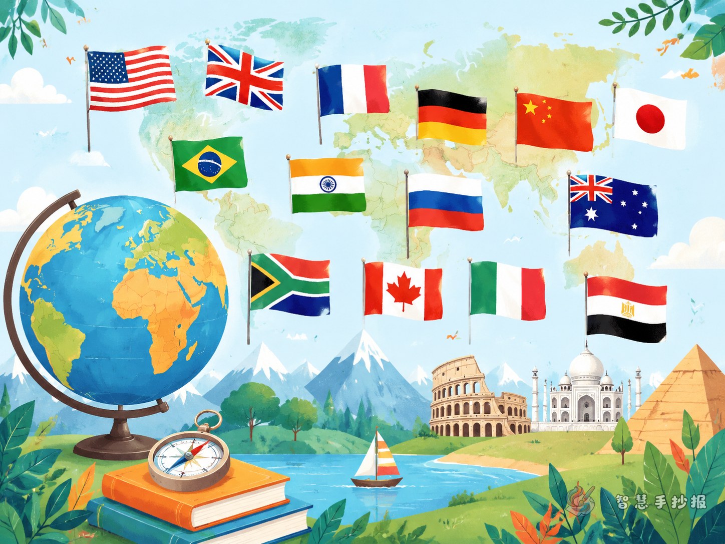 How to Make a World Flags Color Handout? - Poster topic cover image