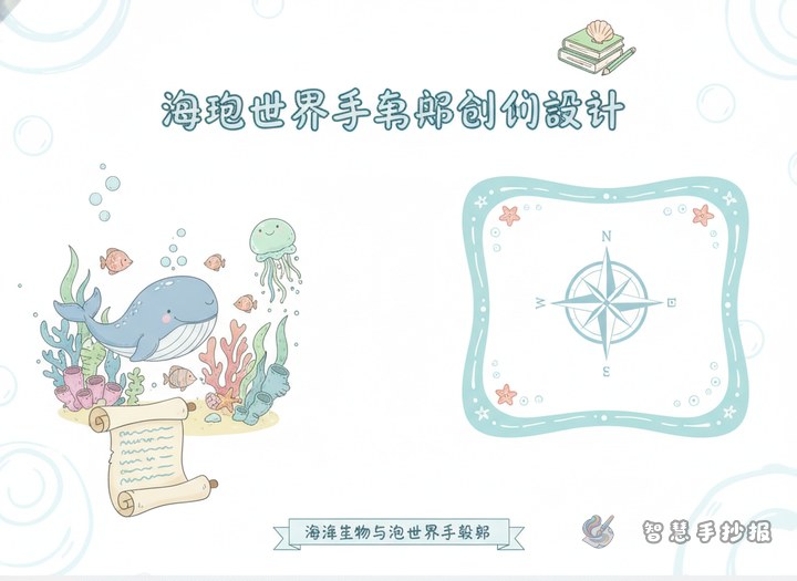 How to Design an Underwater World Poster Without Looking Messy - Poster line art preview