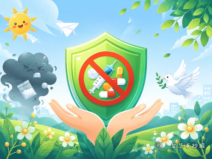 &ldquo;珍爱生命远离毒品&rdquo;手抄报怎么设计更醒目 - 禁毒防毒宣传手抄报手抄报封面
