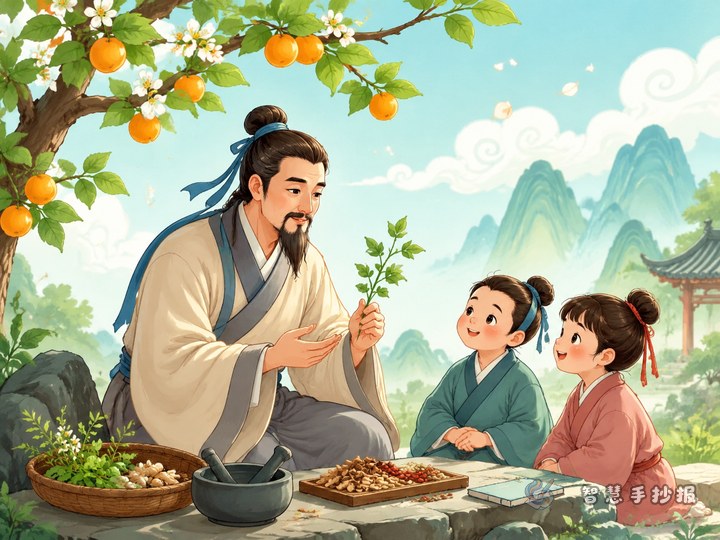 How to Make a Dong Feng Apricot Grove Handwritten Poster - Poster line art preview