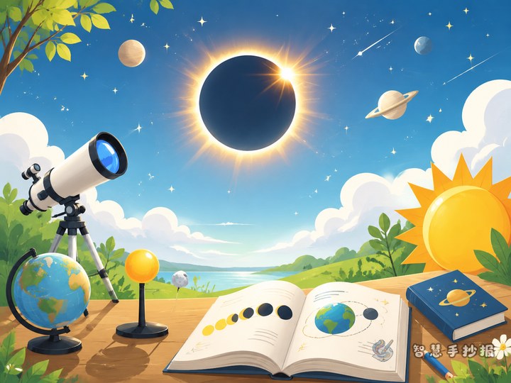 What to Write in a Solar Eclipse Handwritten Newspaper for Science and Visual Appeal - Sketch Topic Cover
