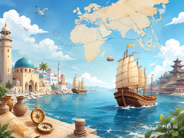 How to Make a Handwritten Newspaper About Port Cities on the Maritime Silk Road - Related topic thumbnail