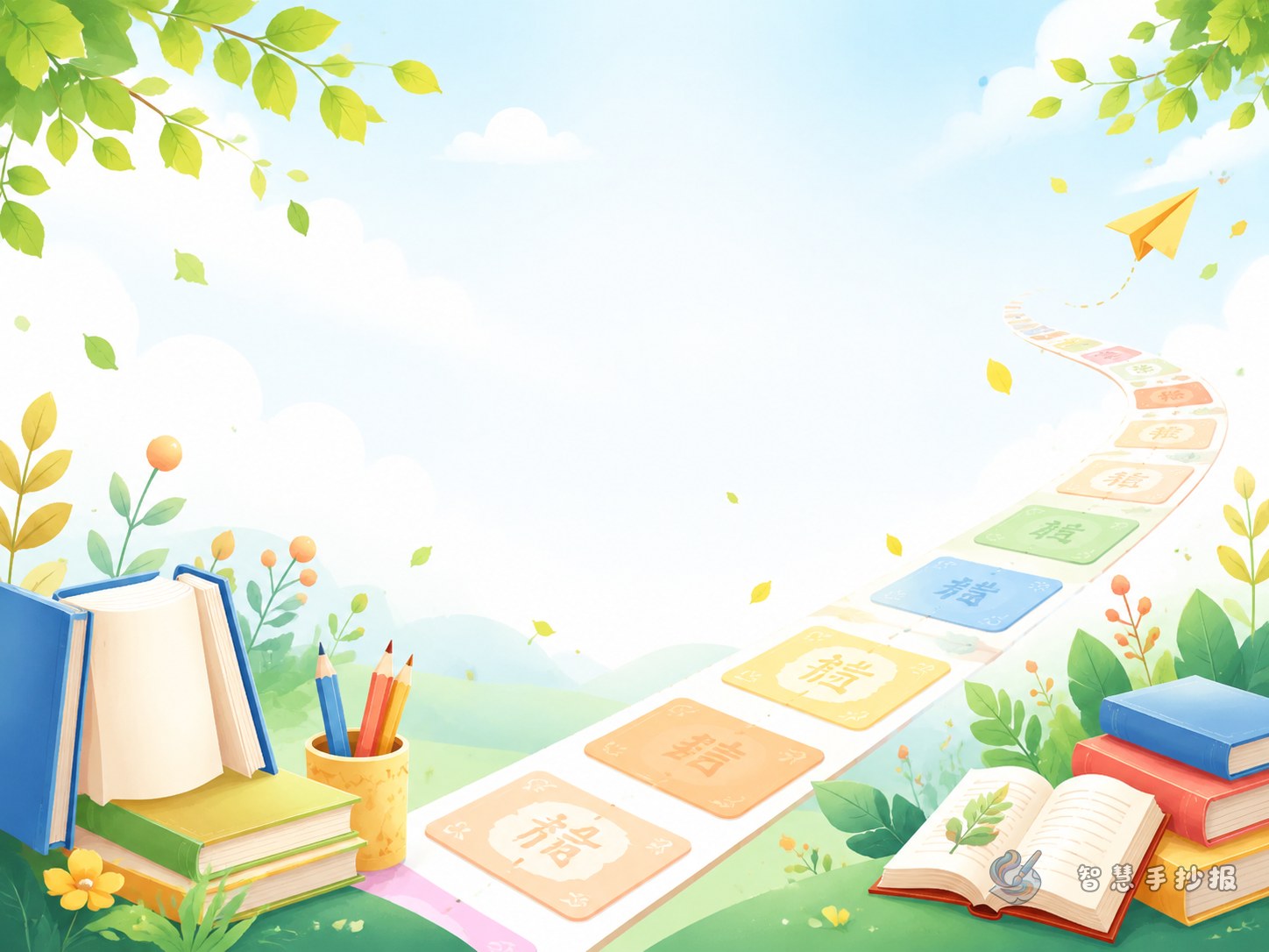 How to Start an Idiom-Chain Vocabulary Handwritten Newspaper - Poster topic cover image