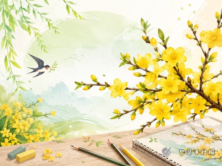 What flower suits a Beginning of Spring handwritten newspaper? How to write a winter jasmine theme - Related topic thumbnail