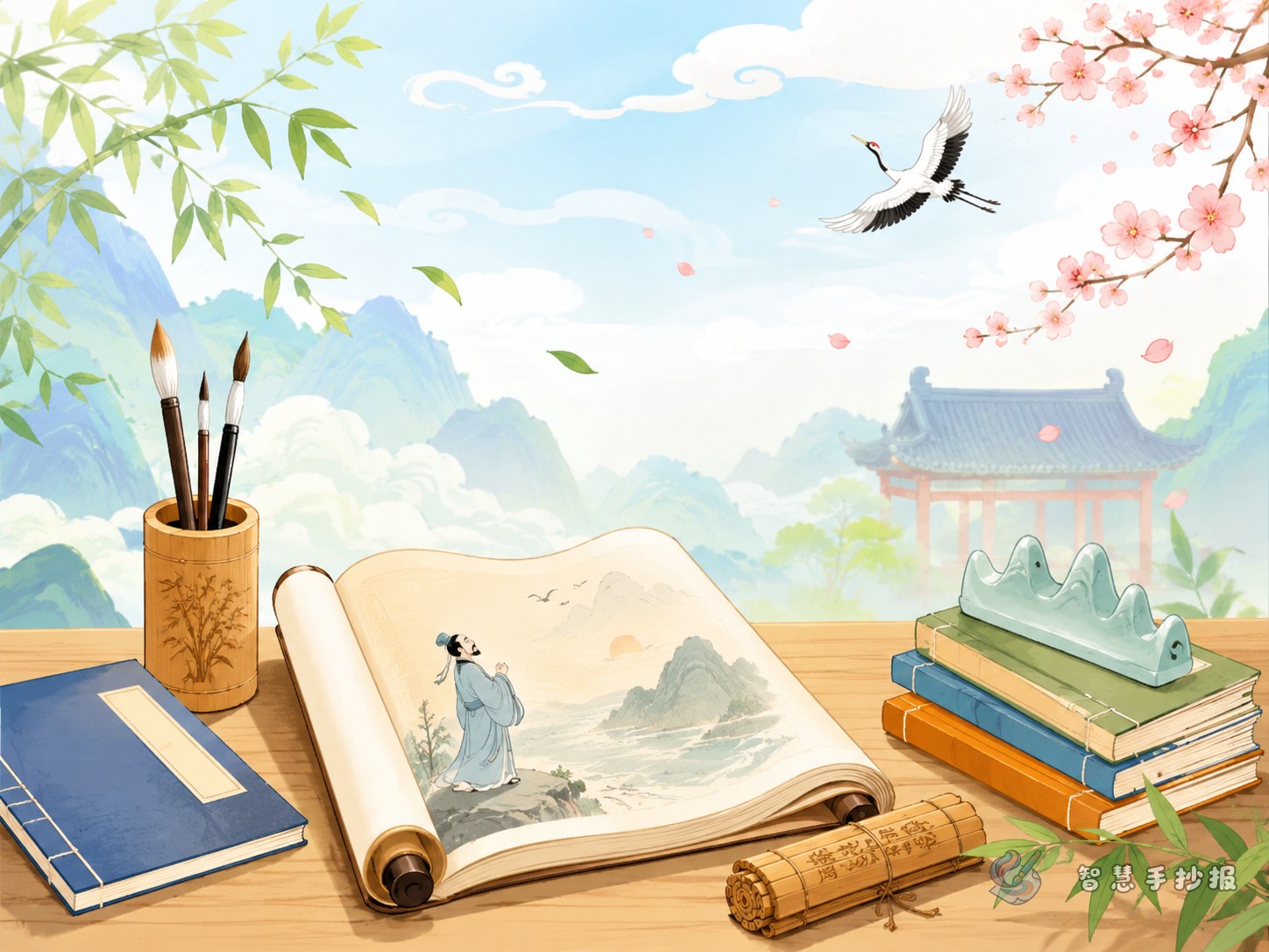 成语故事手抄报怎么做更有文化味 - 智慧手抄报专题封面图