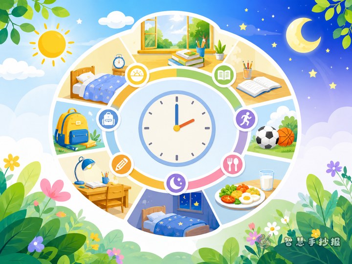 小学生作息时间表手抄报怎么写才清楚又好看？ - 相关内容封面