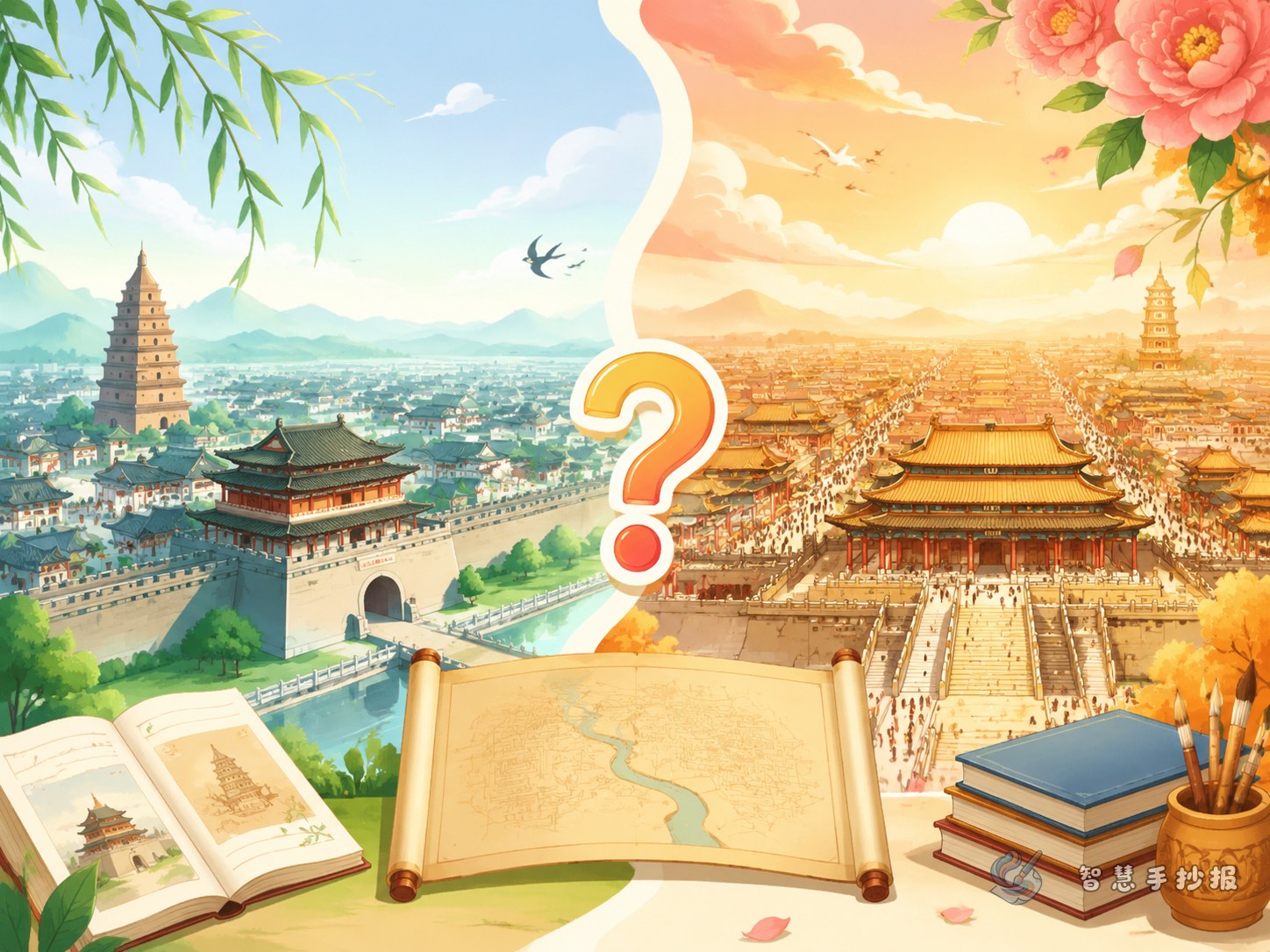 Which Is Better for a Handwritten Newspaper: Chang&rsquo;an or Luoyang? - Poster topic cover image