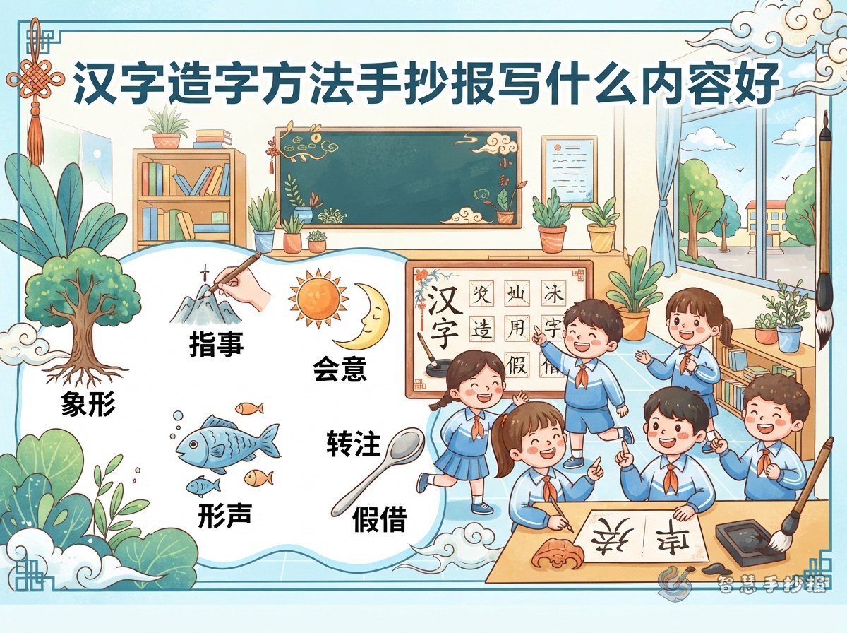 What Should a Chinese Character Formation Poster Include? - Poster topic cover image