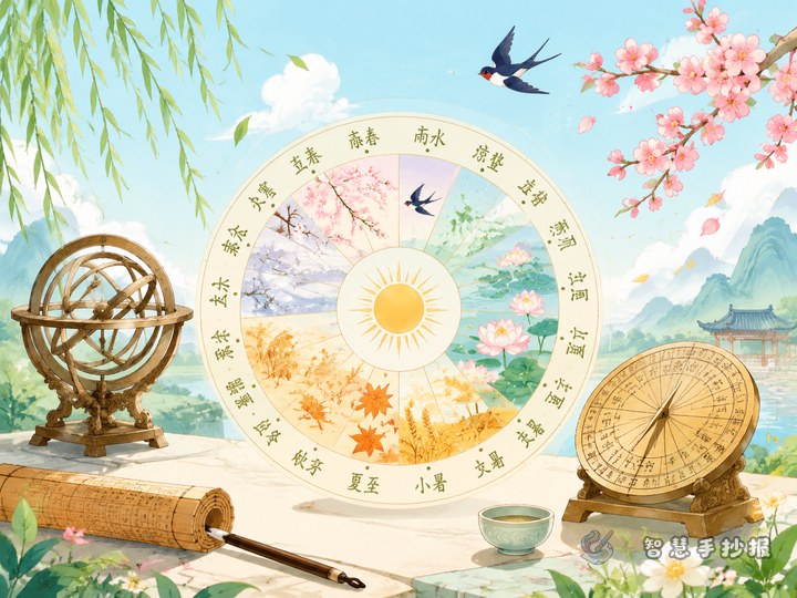 古人怎么用二十四节气做手抄报 - 相关内容封面