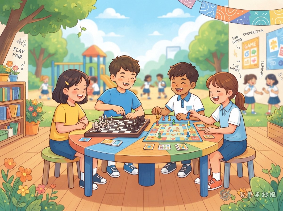How Can Children Avoid Arguments During Break-Time Board Games? - Poster topic cover image