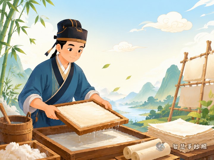 What should I write for a Cai Lun papermaking handwritten newspaper? - Related topic thumbnail