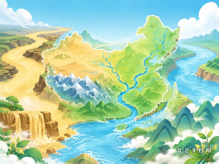 Can a China Landscapes Handwritten Newspaper Be Organized by the Yangtze, Yellow River, and Landforms - Related topic thumbnail