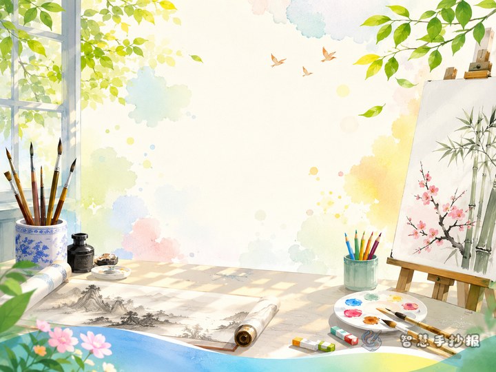 How to write an introduction for a school art festival calligraphy and painting exhibition handwritten newspaper - Related topic thumbnail