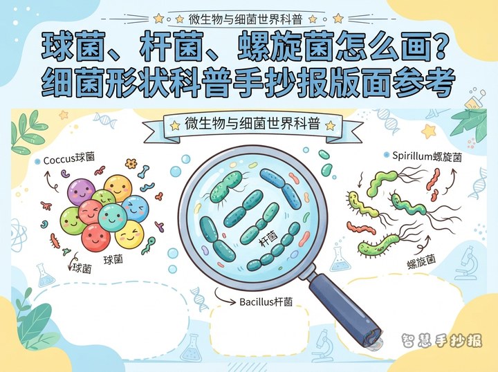 How to Draw a Bacterial Shapes Handwritten Newspaper: Cocci, Bacilli, and Spirilla - Related topic thumbnail