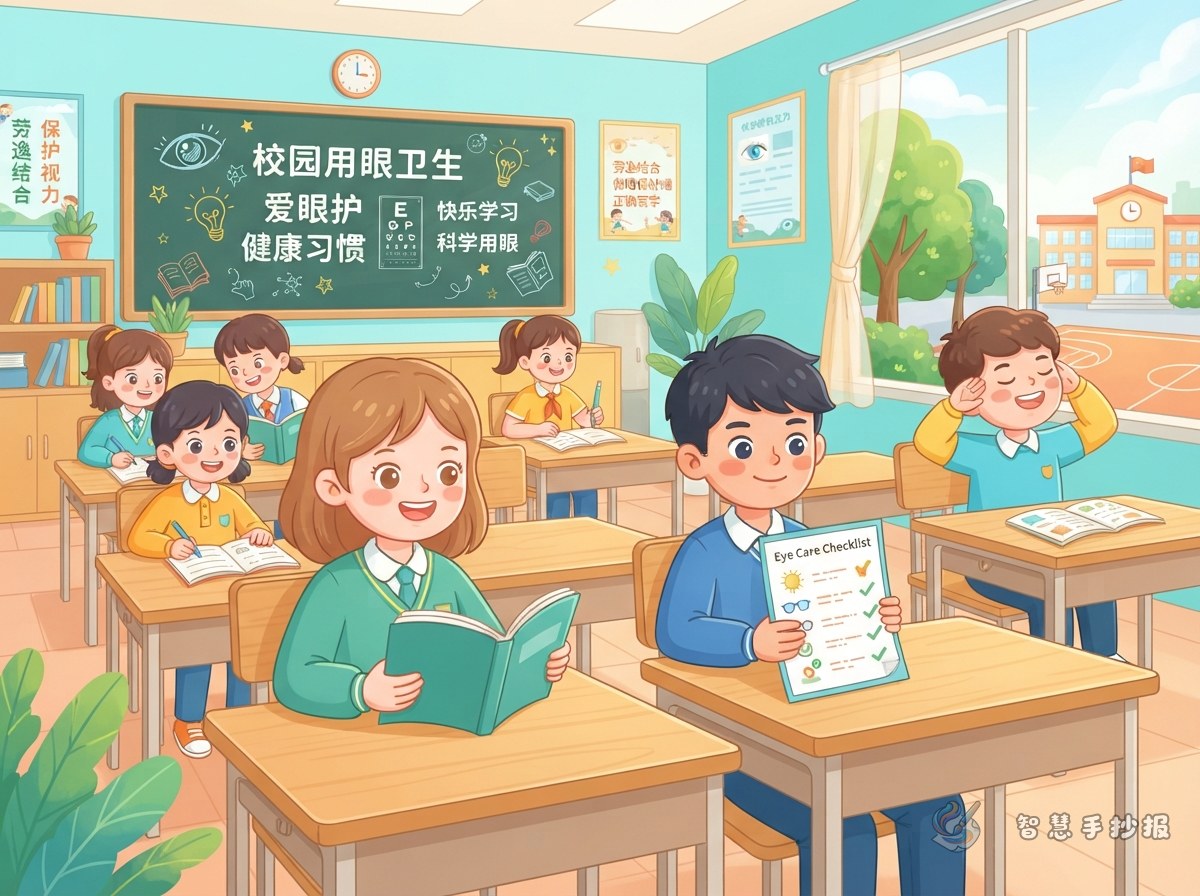 How to Make a School Eye-Hygiene Poster and What to Write - Poster topic cover image