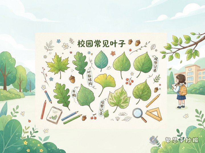 How to Make a Handwritten Newspaper About Common Leaf Shapes at School - Related topic thumbnail