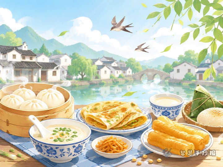 家乡早餐文化手抄报怎么做更有地方味 - 相关内容封面