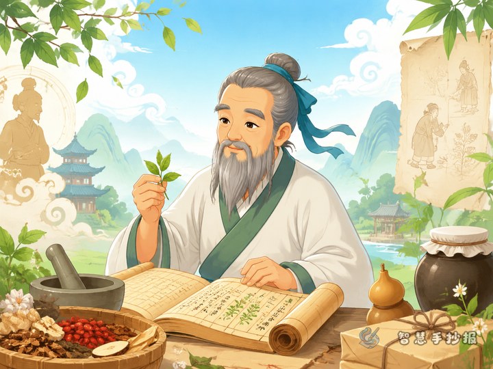华佗手抄报可以设计哪些有趣栏目 - 相关内容封面