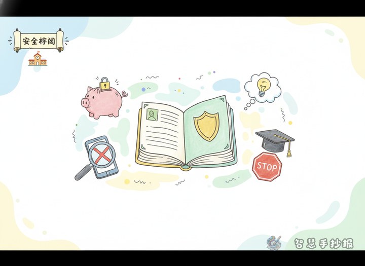 How to Make a Campus Anti-Fraud Handwritten Newspaper for Primary Students - Sketch Topic Cover
