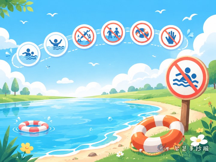 How to Make a Clear Handwritten Poster on the Six Water Safety Rules - Related topic thumbnail